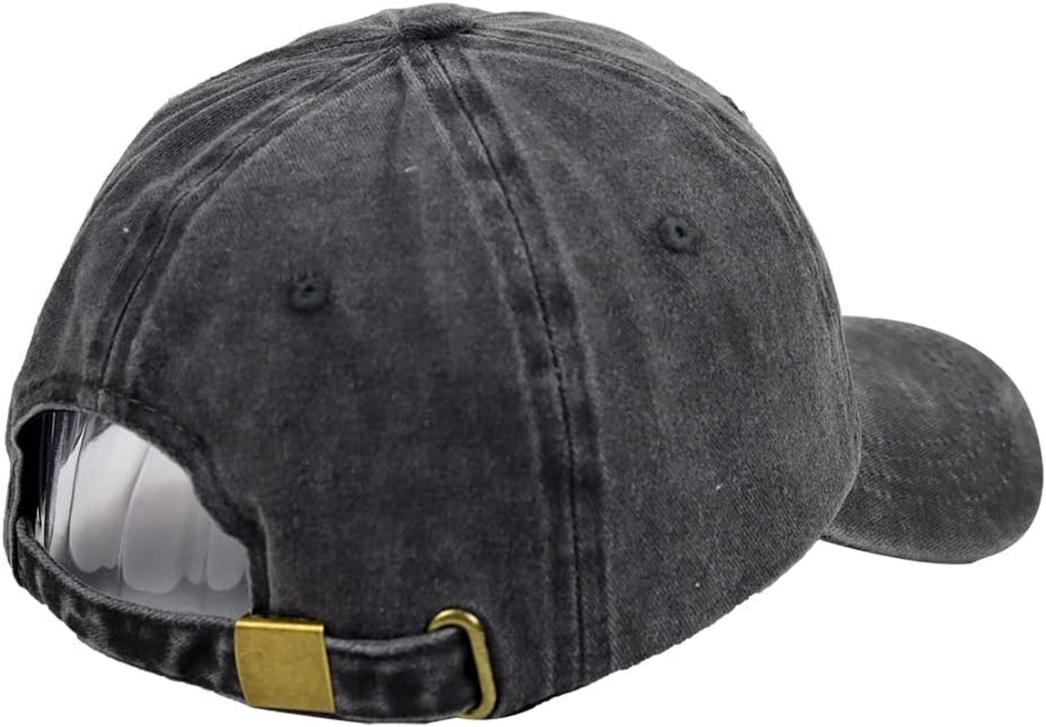 Auntie Uncle Hat, Adjustable Cotton Embroidered Baseball Cap