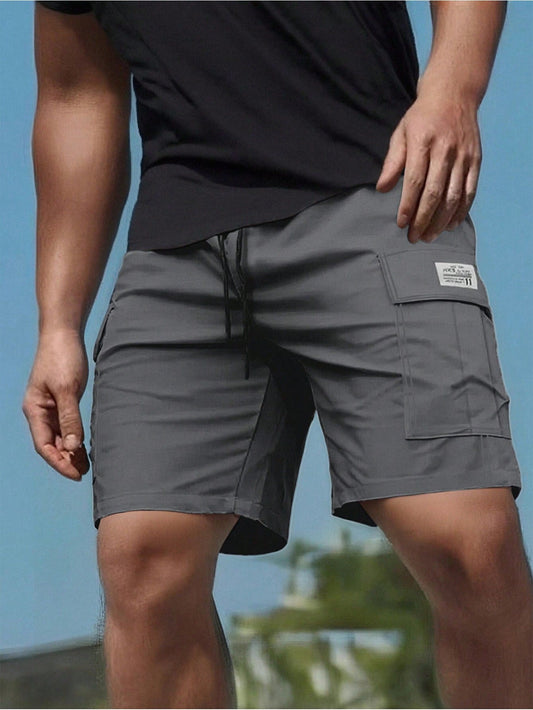 Cargo Casual Shorts for Men, Outdoor Sports Loose-Fit Bermuda Shorts